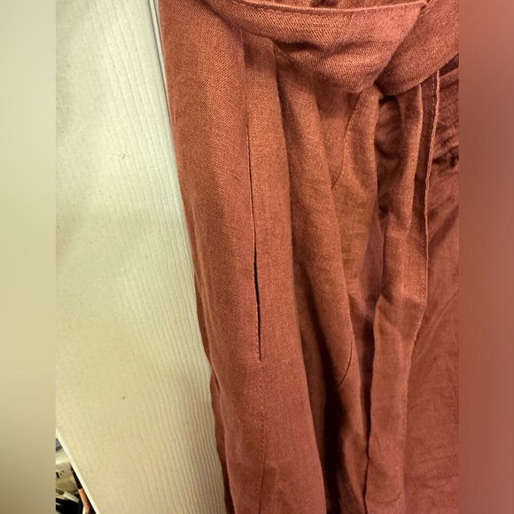 Amour Linen Bergen Mid-Length Linen Skirt - Picture 4 of 10